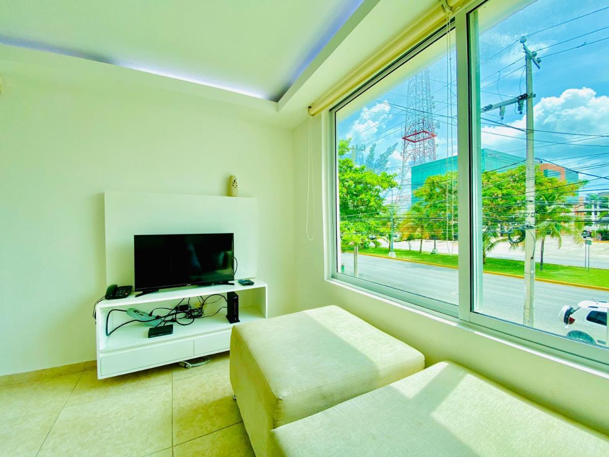 Apartamento Calido Y Moderno En La Entrada De La Zona Hotelera Cancun Ngoại thất bức ảnh